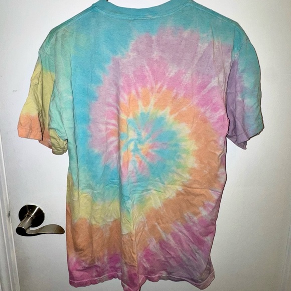 Vintage Y2K Liquid Blue Grateful Dead Shirt with Dancing Marching Bears 🌈 - Picture 6 of 9